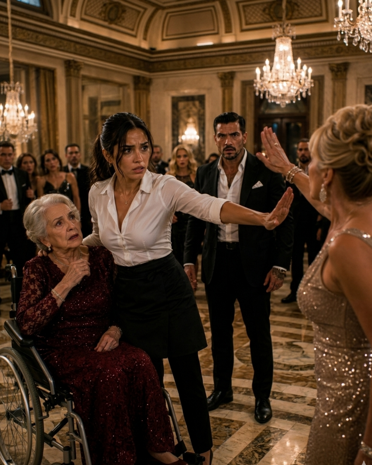 A Waitress Stopped Someone From Slapping The Mafia Boss’s Mother—The Consequences Were Massive.