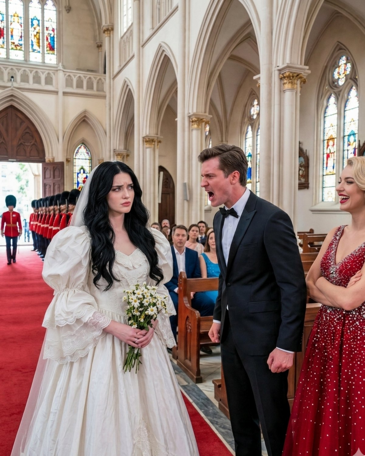 I Played the Ugly Bride for My Fiancé’s Ex—Until My 50 Royal Bodyguards Escorted Me Away.